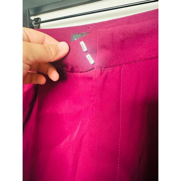 ENDLESS ROSE Purple Wine Colored High-Waisted Trouser Suit Pants size XS - Picture 8 of 12